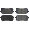 Centric Posi-Quiet Semi-Metallic Brake Pads w/Hardware - Rear