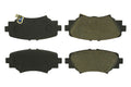 Centric C-TEK Ceramic Brake Pads w/Shims - Rear