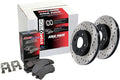 Street Axle Pack - Drilled; Front