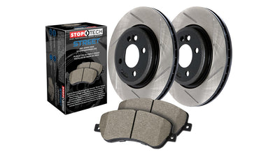 Street Axle Pack, Slotted, Front