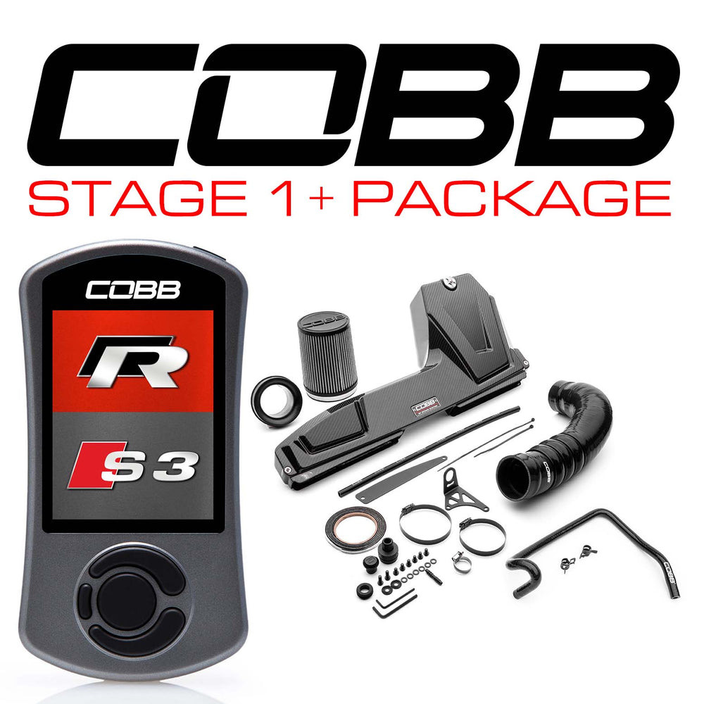 Cobb Volkswagen (Mk7 / Mk7.5) Golf R Audi S3 (8V) Stage 1 + Redline Carbon Fiber Power Package