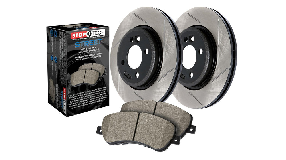 Street Axle Pack, Slotted, Front