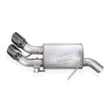 Stainless Works 16-21 Camaro SS 3in Legend SW Connect Axle Back w/Valve - 4in Quad Black Tips