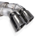 Stainless Works 16-21 Camaro SS 3in Legend SW Connect Axle Back w/Valve - 4in Quad Black Tips