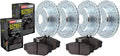 Sport Axle Pack; Drill/Slot Frt & RR