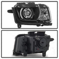 xTune 10-13 Chevy Camaro CCFL Halo Projector Headlights - Black (PRO-JH-CCAM10-LED-BK)