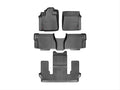 WeatherTech 12+ Toyota Sequoia Front/Rear/and Rear Floorliners - Black