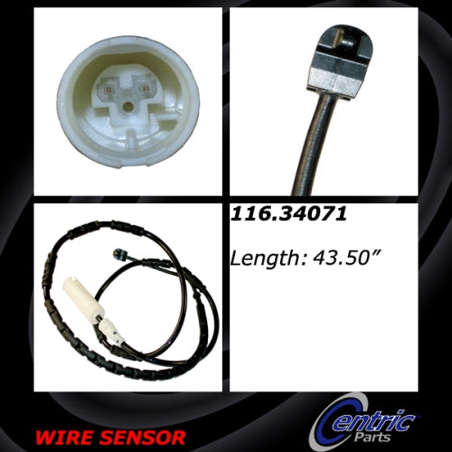 Centric 10-13 BMW 128i Rear Brake Pad Sensor