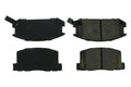 Centric Toyota 91-95 MR2 / 00-05 MR2 Spyder C-TEK Semi-Metallic Brake Pads w/Shims - Rear