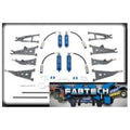 Fabtech 05-07 Ford F250/350 4WD 6in Coil Spring Kit - Black