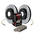 Sport Axle Pack, Drilled & Slotted, Front