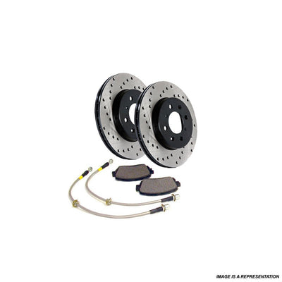 Sport Axle Pack Drilled Rotor, 4 Wheel