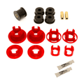 BMR 12-15 5th Gen Camaro Rear Cradle Street Version Poly Inserts Only Bushing Kit - Red