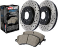Street Axle Pack Drilled & Slotted, Front