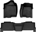 WeatherTech Black Front Rear FloorLiner HP Fits -20-07 Cadillac Chevrolet GMC 440031IM-440612IM