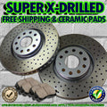 Sport Axle Pack; Drilled; Rear w/BL