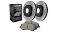 Street Axle Pack Drilled & Slotted, Front