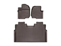 WeatherTech 2015 Ford F-150 Front and Second FloorLiner - Cocoa