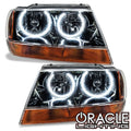 Oracle 99-04 Jeep Grand Cherokee SMD HL - Black - ColorSHIFT w/ Simple Controller