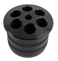 BMR 08-18 Dodge Challenger Aluminum Rear Cradle Bushings Kit - Black Anodized