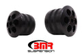 BMR 08-18 Dodge Challenger Aluminum Rear Cradle Bushings Kit - Black Anodized