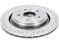 Centric C-Tek Sport Drilled 06-12 Chevrolet Corvette (Front)