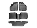 WeatherTech 05-07 Ford Freestyle Front/Rear/and Rear Floorliners - Black