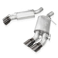 Stainless Works 16-21 Camaro SS 3in Redline SW Connect Axle Back w/Valve - 4in Quad Black Tips