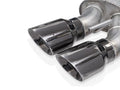 Stainless Works 16-21 Camaro SS 3in Redline SW Connect Axle Back w/Valve - 4in Quad Black Tips