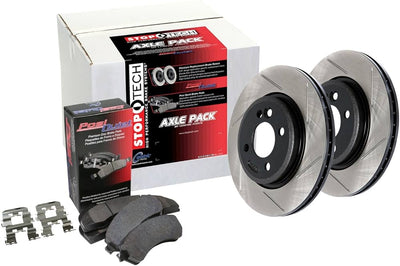 Street Axle Pack Slotted; Frt & RR