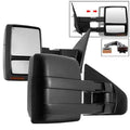 xTune 04-14 Ford F-150 Heated Amber LED Signal Telescoping Mirror (Pair) (MIR-FF15009S-PWH-AM-SET)