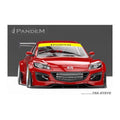 GReddy Pandem 09-12 Mazda RX-8 Complete Wide Body Aero Kit w/o GT Wing (Special Order)