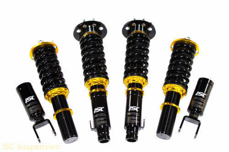 ISC Suspension 06-12 Porsche Cayman 987 Triple S Inverted Coilovers w/ Camber Plates