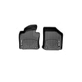 COBB 10-14 Vokswagen GTI (Oval Floor Retention AT Only) Front FloorLiner by WeatherTech - Black