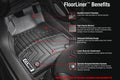 COBB 09-15 Mitsubishi Ralliart / 08-15 Evo X Front FloorLiner by WeatherTech - Black