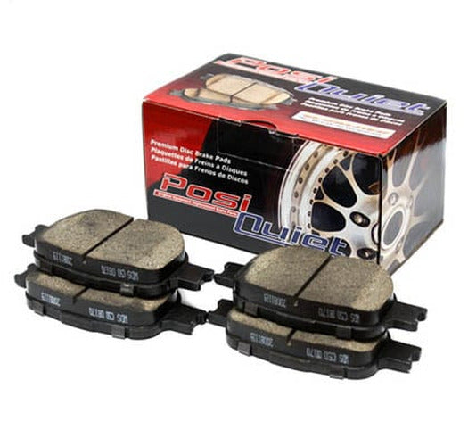 Posi-Quiet 01-07 Ford Focus / 14-15 Ford Fiesta Premium Ceramic Rear Brake Pads