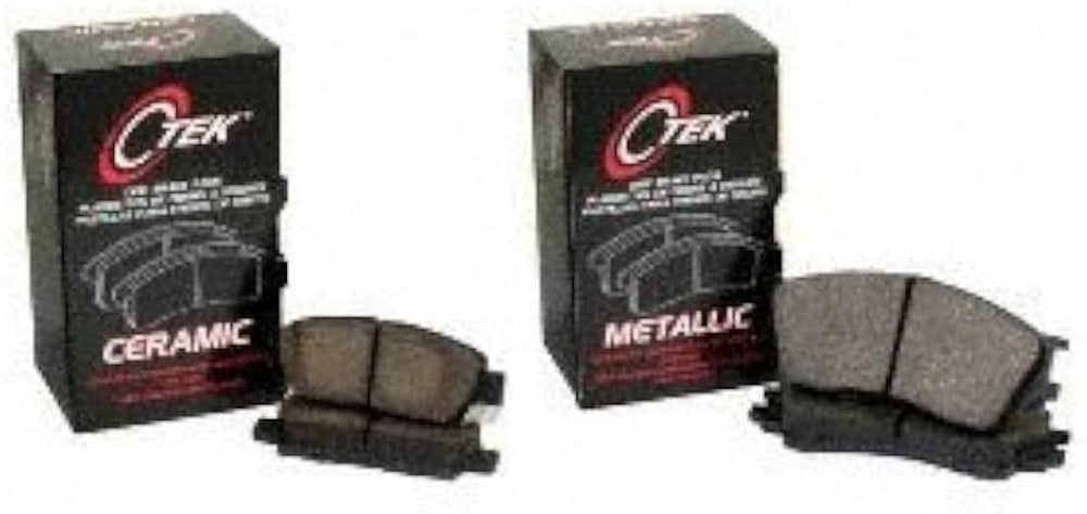 Centric C-TEK Semi-Metallic Brake Pads w/Shims - Front