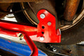 BMR 78-87 G-Body Bolt-On Control Arm Relocation Brackets - Black Hammertone