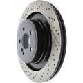 Centric Slotted & Drilled OE Design Brake Rotor
