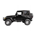 Premium Replacement Soft Top for 2011-2018 Jeep Wrangler JK Unlimited 4 Door, Black Diamond Rampage