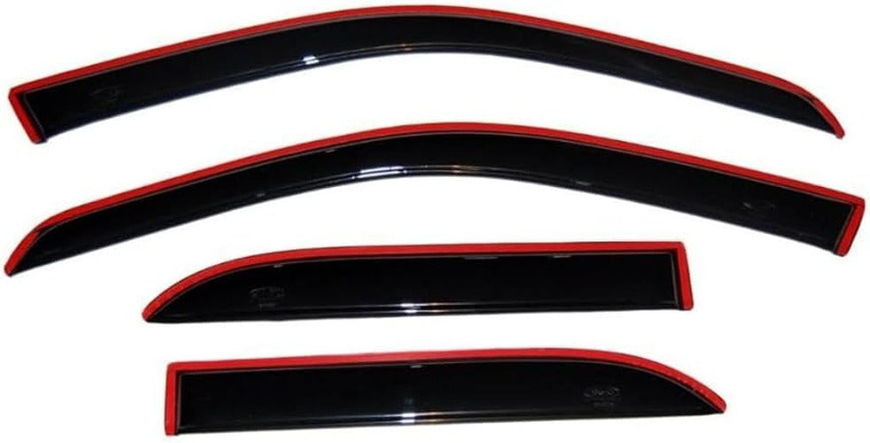 0813 CADILLAC CTS INCHANNEL VENTVISOR 4PC SMOKE