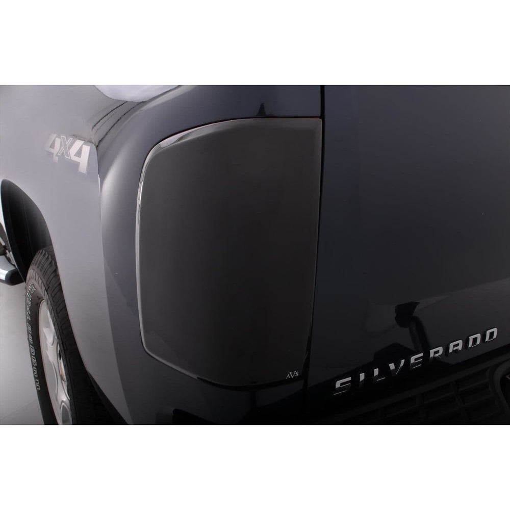 0713 SILVERADO TAIL SHADESTAILLIGHT COVERSSMOKE