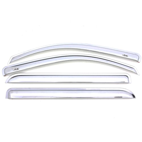 1015 TUCSON CHROME VENTVISOR 4PC CHROME