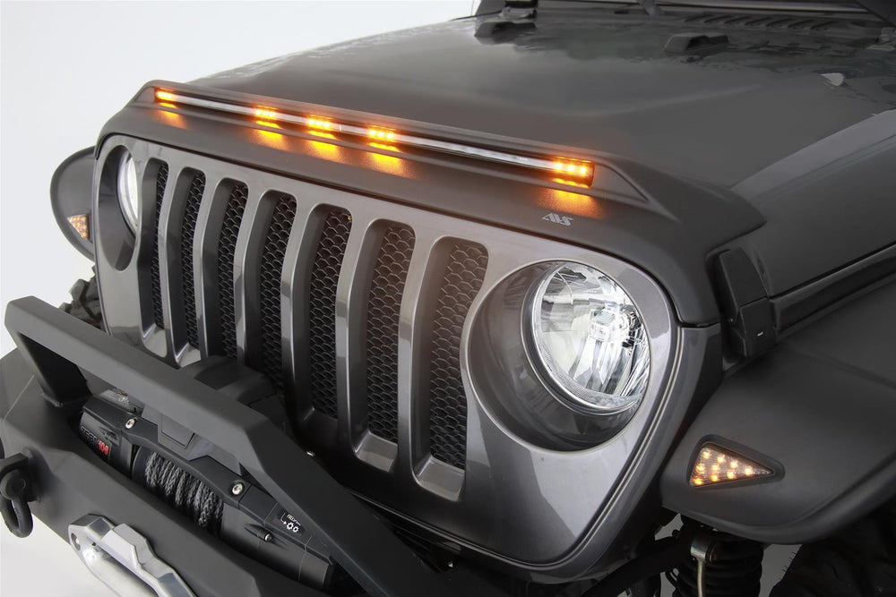 0718 WRANGLER(JK) LOW PROFILE AEROSKIN LIGHTSHIELD