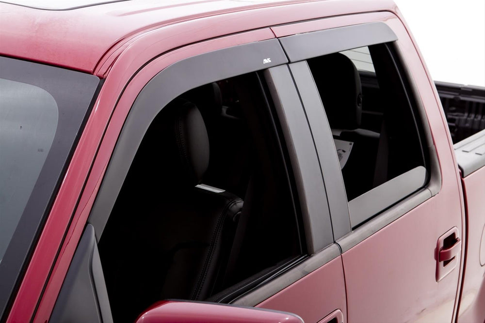 0514 FJ CRUISER LOW PROFILE MATTE BLACK 4 PC VENTVISOR