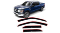 9398 RANGER 2DR EXT CAB 4PC ORIGINAL VENTVISORSSMOKE