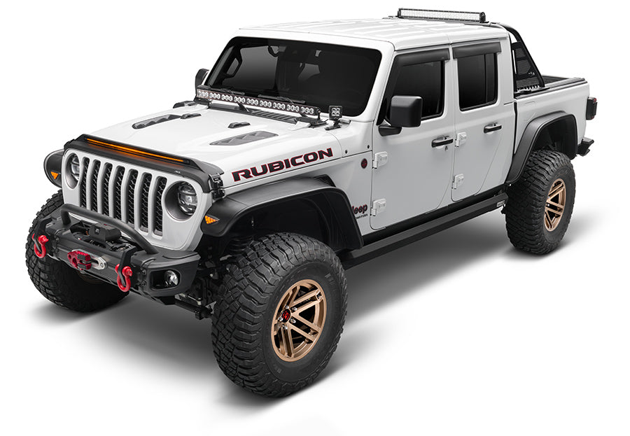 18C WRANGLER/2022 GLADIATOR AEROSKIN LIGHTSHIELD PRO Black