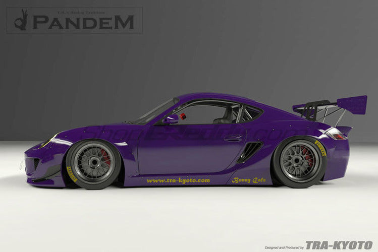 PANDEM PORSCHE CAYMAN 09-12 SIDE SK