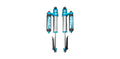 King Shocks 2021+ RAM 1500 TRX Rear 3.5 Race Internal Bypass w/ Finned Res Shock (Pair)