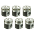 Mahle MS Piston Set Cummins 4.015in Bore 4.724in Stroke 7.559od 1.575 Pin -52.0cc 15.3 CR Set of 6